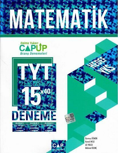 Çap Yayınları YKS AYT Up Deneme Matematik 15 Li - 2022