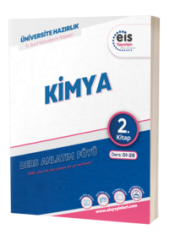 Eis Yayınları YKS DAF Kimya 2. Kitap Mavi Seri Ders anlatım föyü