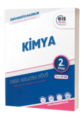 Eis Yayınları YKS DAF Kimya 2. Kitap Mavi Seri Ders anlatım föyü