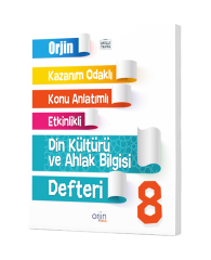 Orjin 8.Sınıf Din Kültürü Defteri