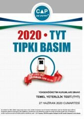Çap Yayınları TYT Tıpkı Basım 2020