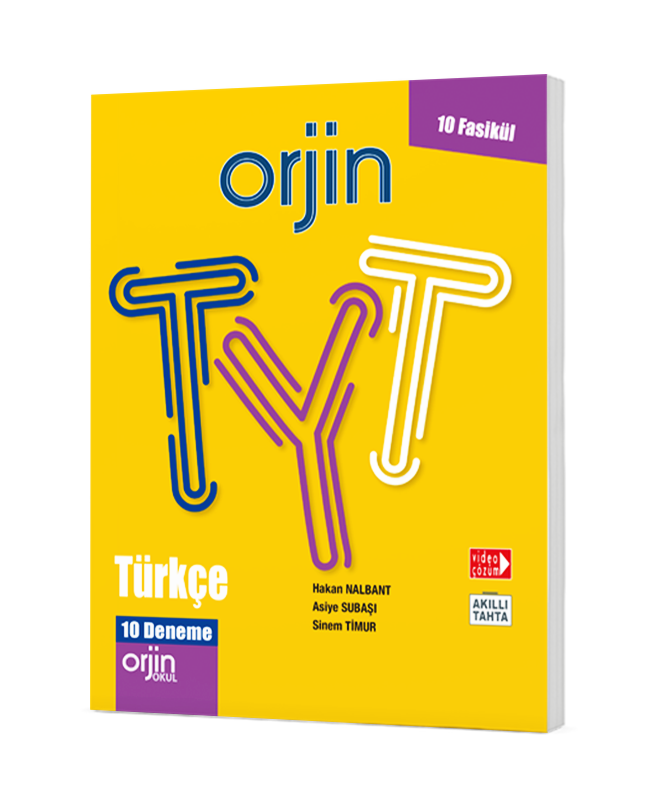 Orjin Tyt Türkçe Denemeleri (10 Deneme)