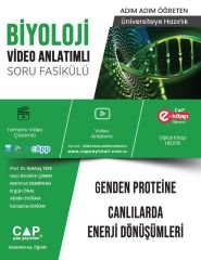 Çap Yayınları Üniversite Hazırlık Biyoloji Ka-Sb Genden Proteine-Can - 2023