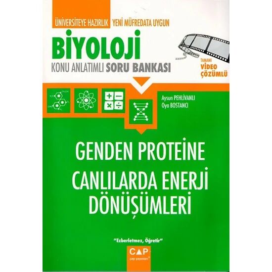 Çap Yayınları Üniversite Hazırlık Biyoloji Ka-Sb Hücre Bölünmeleri ve Üreme,Kal.Ek - 2021