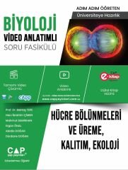 Çap Yayınları Üniversite Hazırlık Biyoloji Ka-Sb Hücre Bölünmeleri ve Üreme,Kal.Ek - 2023
