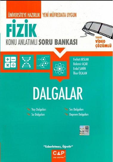 Çap Yayınları Üniversite Hazırlık Fizik Ka-Sb Dalgalar - 2021