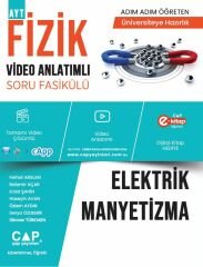 Çap Yayınları Üniversite Hazırlık Fizik Ka-Sb Elektrik Manyetizma - 2022