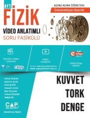 Çap Yayınları Üniversite Hazırlık Fizik Ka-Sb Kuvvet-Tork-Denge - 2021