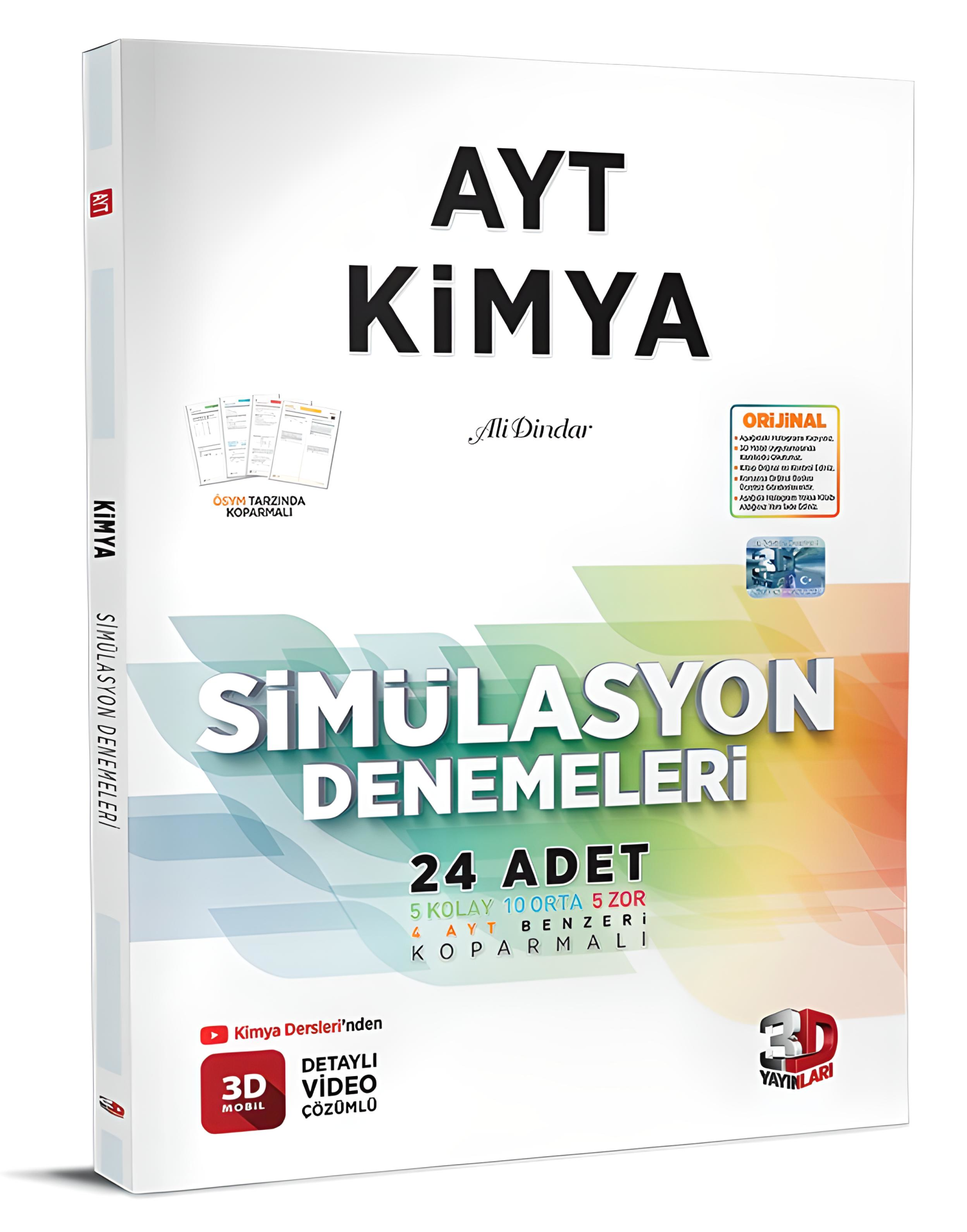 AYT 3D Yayınları Simülasyon Kimya Denemeleri