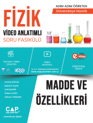 Çap Yayınları Üniversite Hazırlık Fizik Ka-Sb Madde Ve Özellikleri - 2023
