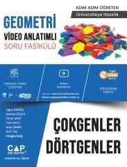 Çap Yayınları Üniversite Hazırlık Geometri  Çokgen Dörtgenler - 2023
