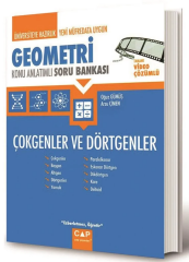 Çap Yayınları Üniversite Hazırlık Geometri Ka-Sb Çokgen Dörtgenler - 2022