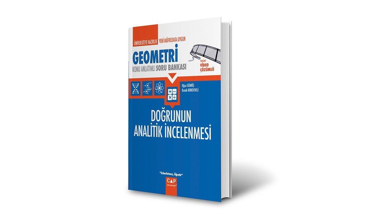 Çap Yayınları Üniversite Hazırlık Geometri Ka-Sb Doğrunun Analitik İncelenmesi- 2022