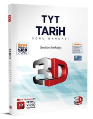 3D Yayınları 2023 TYT Tarih Soru Bankası