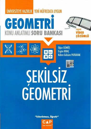 Çap Yayınları Üniversite Hazırlık Geometri Ka-Sb Şekilsiz Geometri - 2021