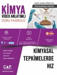 Çap Yayınları Üniversite Hazırlık Kimya Ka-Sb  Kimyasal Tepkimelerde Hız  - 2023