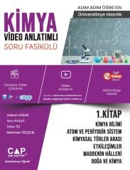 Çap Yayınları Üniversite Hazırlık Kimya Ka-Sb Bilimi 1.Kitap - 2021