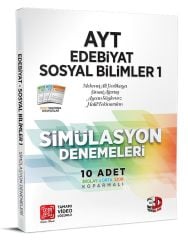 3D Yayınları AYT Edebiyat- Sosyal Bilimler 1 Simülasyon Denemeleri