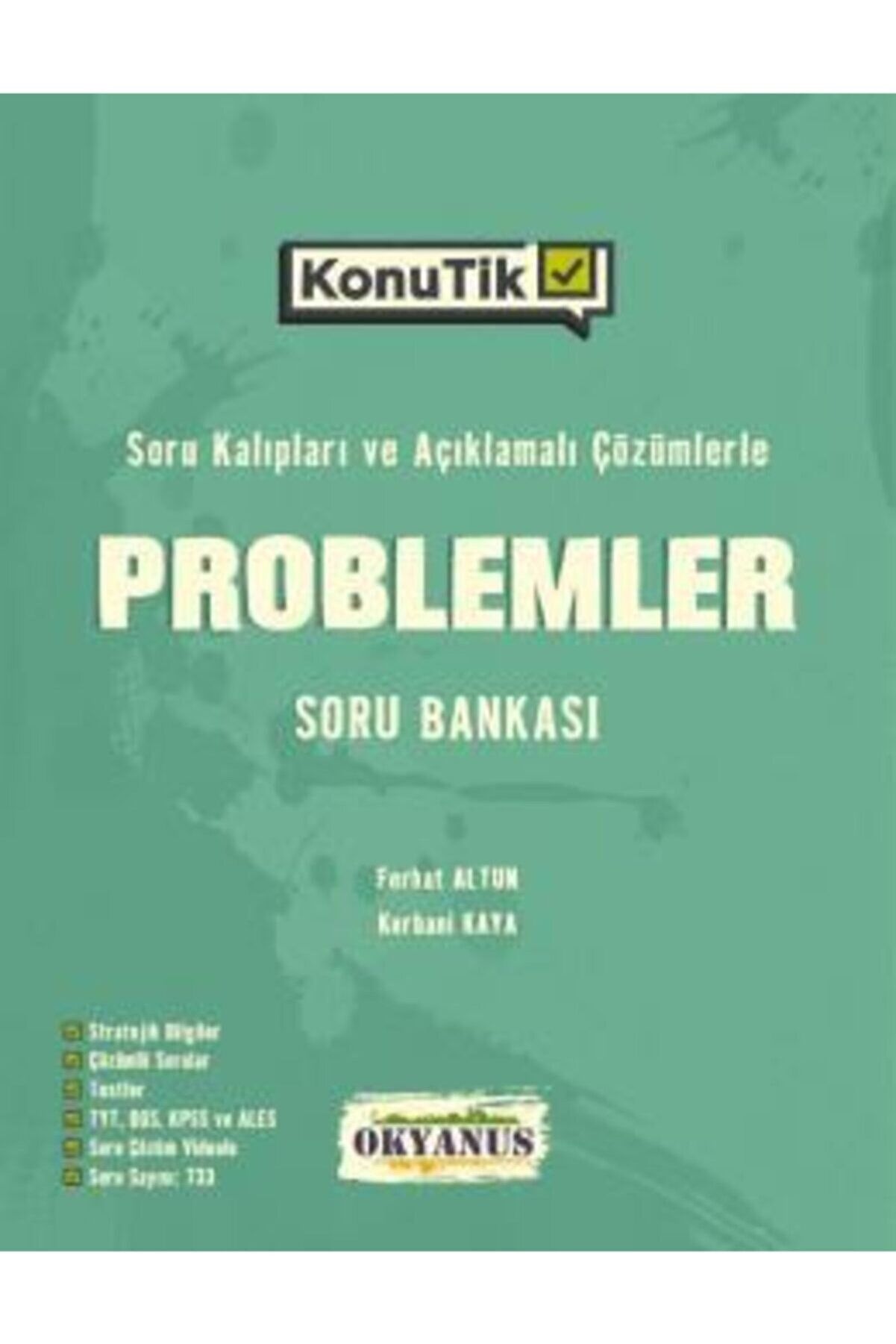 Okyanus Yayıncılık Tyt KonuTik Problemler Soru Bankası