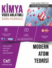 Çap Yayınları Üniversite Hazırlık Kimya Ka-Sb Modern Atom Teorisi - 2023