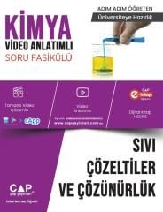 Çap Yayınları Üniversite Hazırlık Kimya Ka-Sb Sıvı Çözelti Ve Çözr - 2023