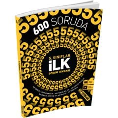 Hız Yayınları 5. Sınıf Tüm Dersler 600 Soruda İlk Dönem Tekrarı