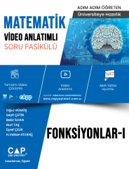 Çap Yayınları Üniversite Hazırlık Matematik Ka-Sb Fonksiyonlar I - 2022