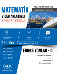 Çap Yayınları Üniversite Hazırlık Matematik Ka-Sb Fonksiyonlar II - 2022