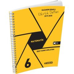 Hız Yayınları 6. Sınıf Matematik Özet Konu Anlatımlı Etkinlik Kitabı