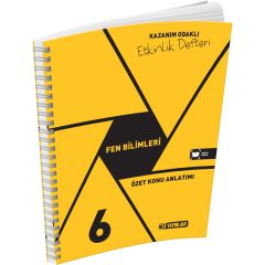Hız Yayınları 6. Sınıf Fen Bilimleri Özet Konu Anlatımlı Etkinlik Kitabı