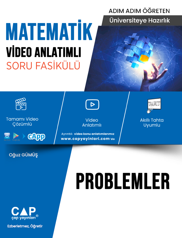 Çap Yayınları Üniversite Hazırlık Matematik Ka-Sb Problemler - 2022-23