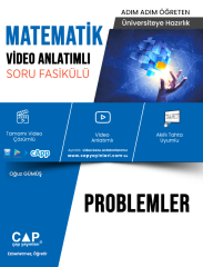 Çap Yayınları Üniversite Hazırlık Matematik Ka-Sb Problemler - 2022-23