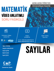Çap Yayınları Üniversite Hazırlık Matematik Ka-Sb Sayılar - 2022