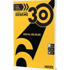 Hız Yayınları 6. Sınıf Sosyal Bilgiler 30 lu Deneme