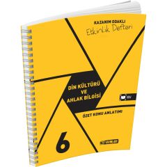 Hız Yayınları 6. Sınıf Din Kül. ve Ahl. Bil. Özet Konu Anlatımlı Etkinlik Kitabı