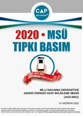 Çap Yayınları Üniversite Hazırlık Tıpkı Basım Deneme (Msü) - 2020
