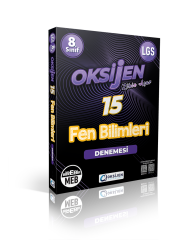 Oksijen Yayınları 8.Sınıf 15'li Fen Bilimleri Deneme