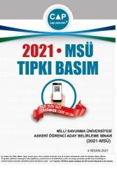 Çap Yayınları Üniversite Hazırlık Tıpkı Basım Deneme (Msü) - 2021