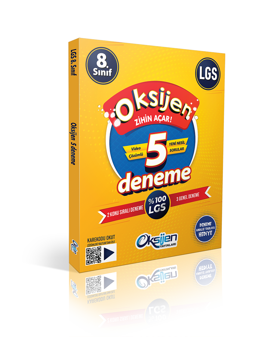 Oksijen Yayınları 8.Sınıf 2+3 Fasikül LGS Deneme
