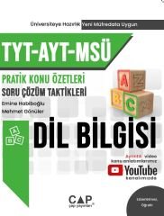 Çap Yayınları Üniversite Hazırlık Türkçe MSÜ Dilbilgisi - 2022-23