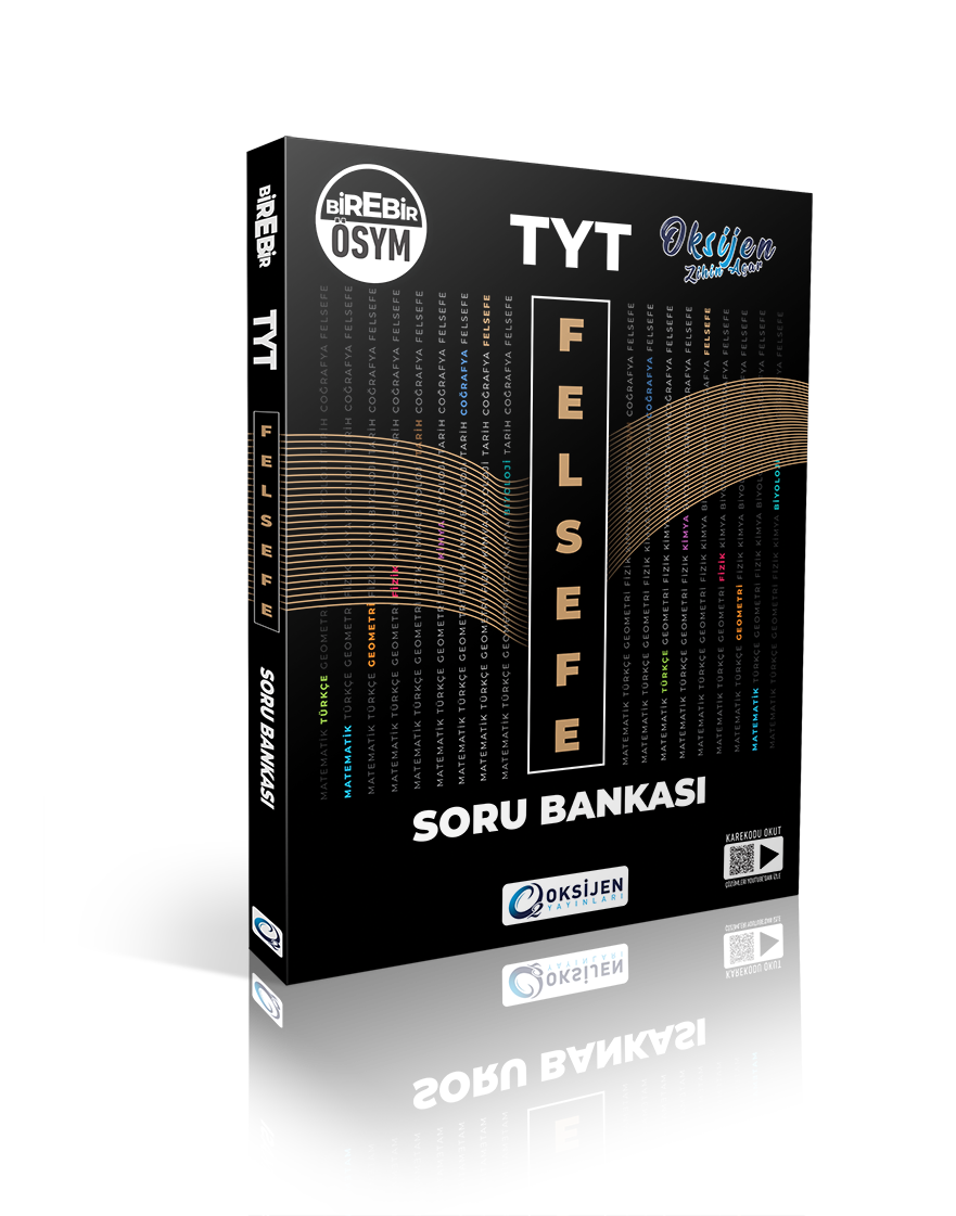 Oksijen Yayınları TYT Felsefe Soru Bankası