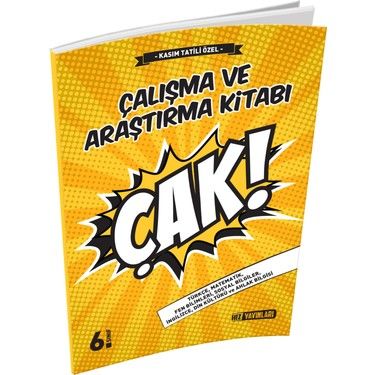 Hız Yayınları 6. Sınıf Tüm Dersler Çalışma ve Araştırma Kitabı