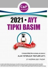 Çap Yayınları YKS AYT Tıpkı Basım 2021