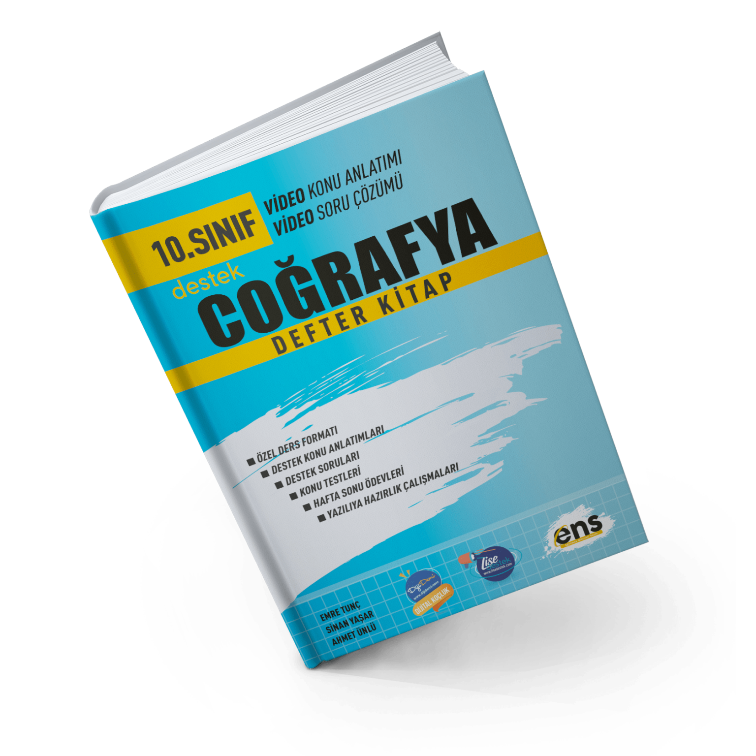 Ens Destek Yayınları 10. Sınıf Defter Kitap Coğrafya - 2023