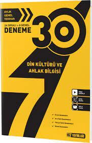 Hız Yayınları 7. Sınıf Din Kül. ve Ahl. Bil. 30 lu Deneme