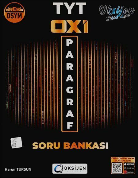 Oksijen Yayınları Oxi TYT Paragraf Soru Bankası