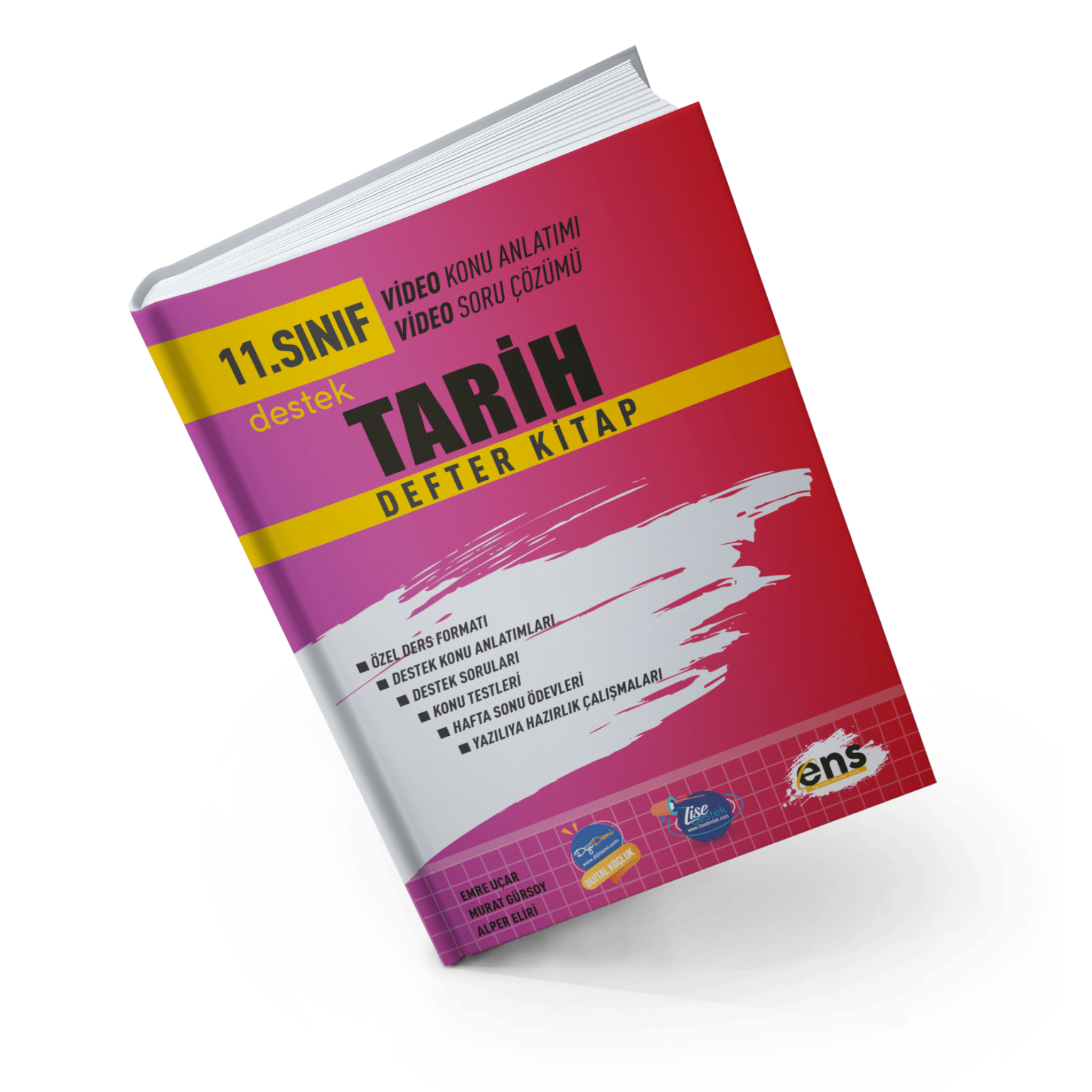 Ens Destek Yayınları 11. Sınıf Defter Kitap Tarih - 2023