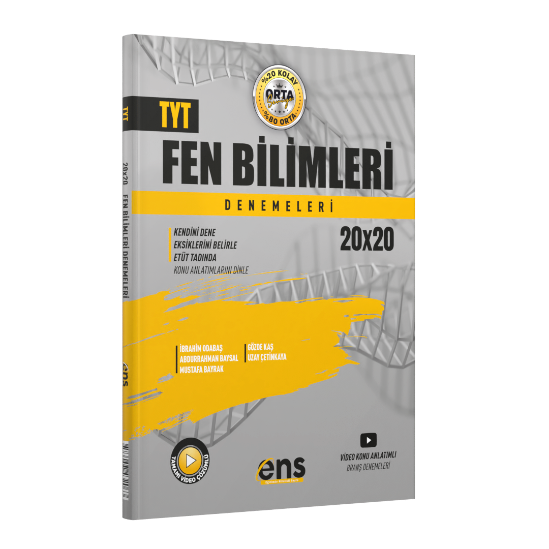 Ens Destek Yayınları TYT Deneme 20*20'li Fen Bilimleri - 2022