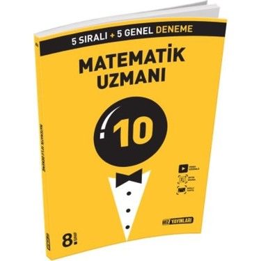 Hız Yayınları 8. Sınıf Matematik Uzman 10 lu Deneme