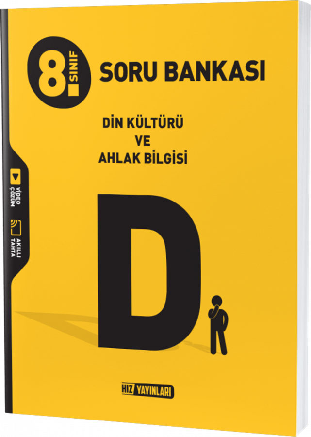 Hız Yayınları 8. Sınıf Din Kül. ve Ahl. Bil. Soru Bankası